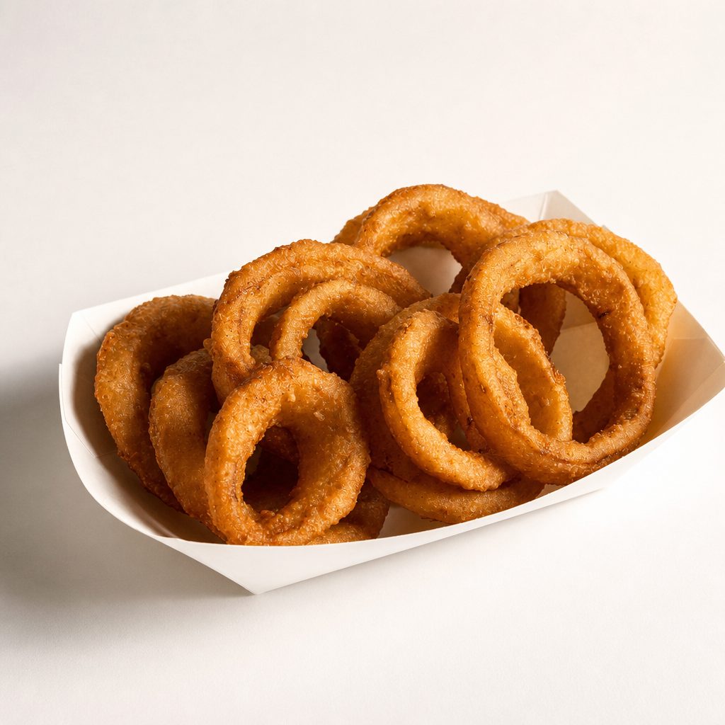 Golden Onion Rings.