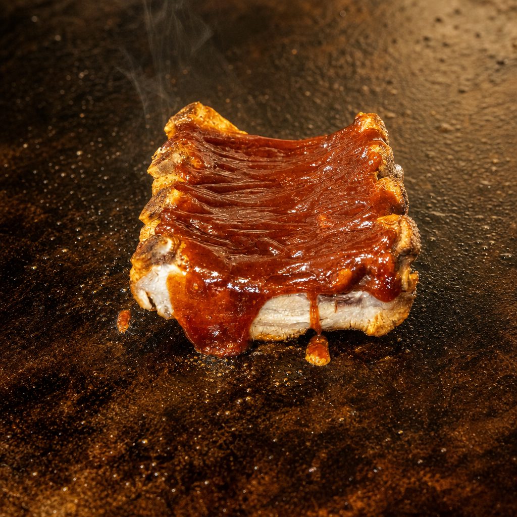 Baby Back Rib Plate.