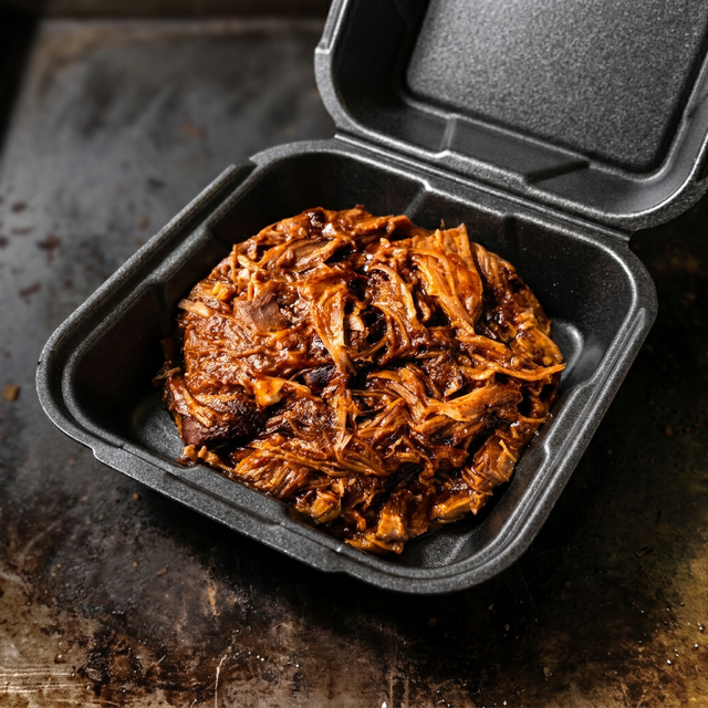 Pulled Barbecue Pork 1 Pound (3-4 Servings).